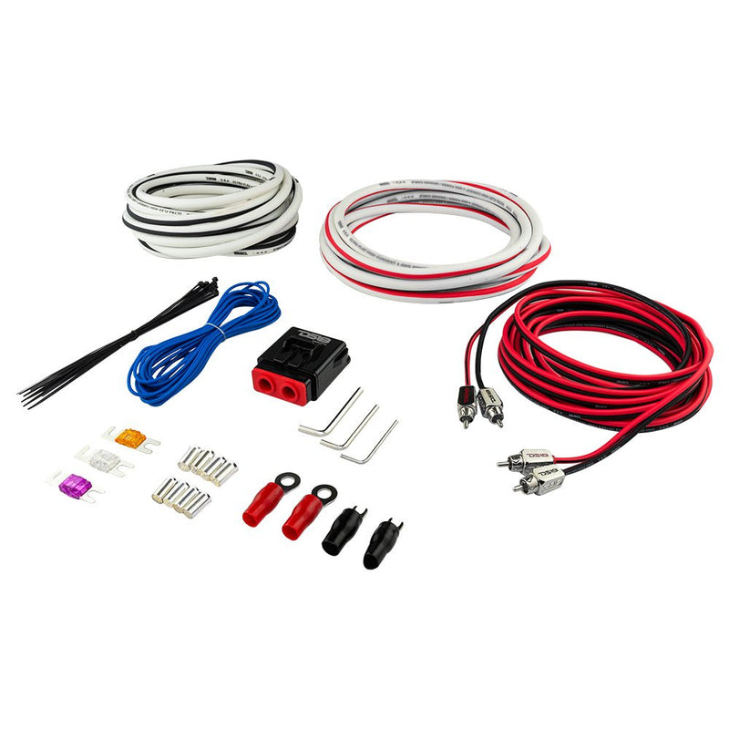 Load image into Gallery viewer, 4-GA Marine Tinned OFC Amplifier Installation Kit - WHITE