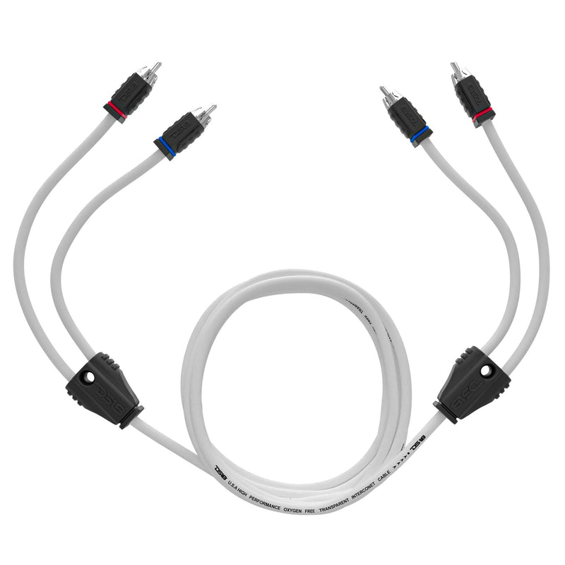 Load image into Gallery viewer, RCA Marine Grade Tinned 100% Copper OFC 12 Feet - WHITE