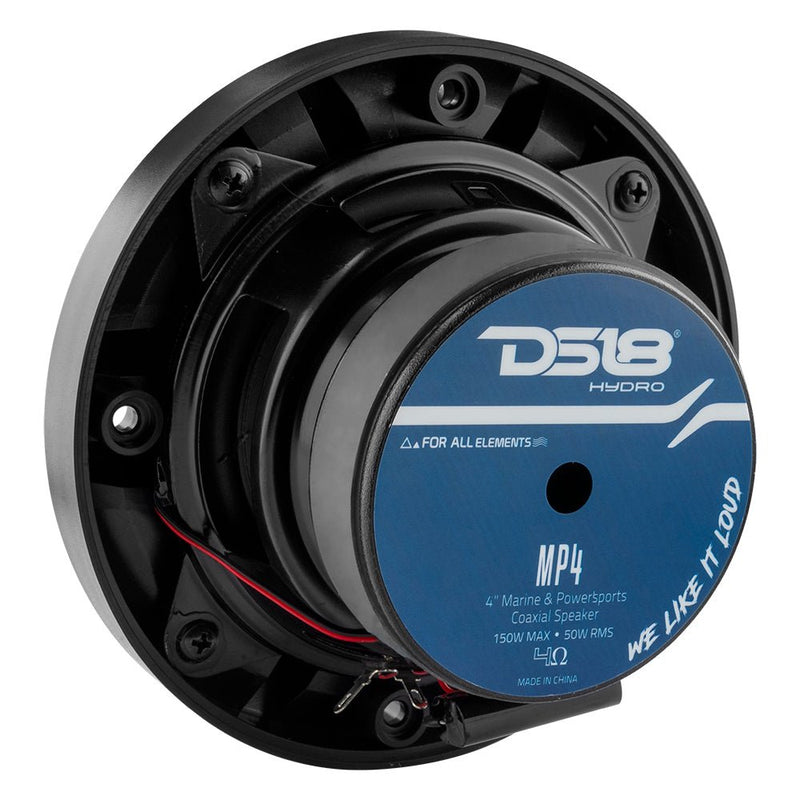 Load image into Gallery viewer, MP 4" 2-Way Coaxial Marine Speaker 50 Watts Rms 4-Ohm