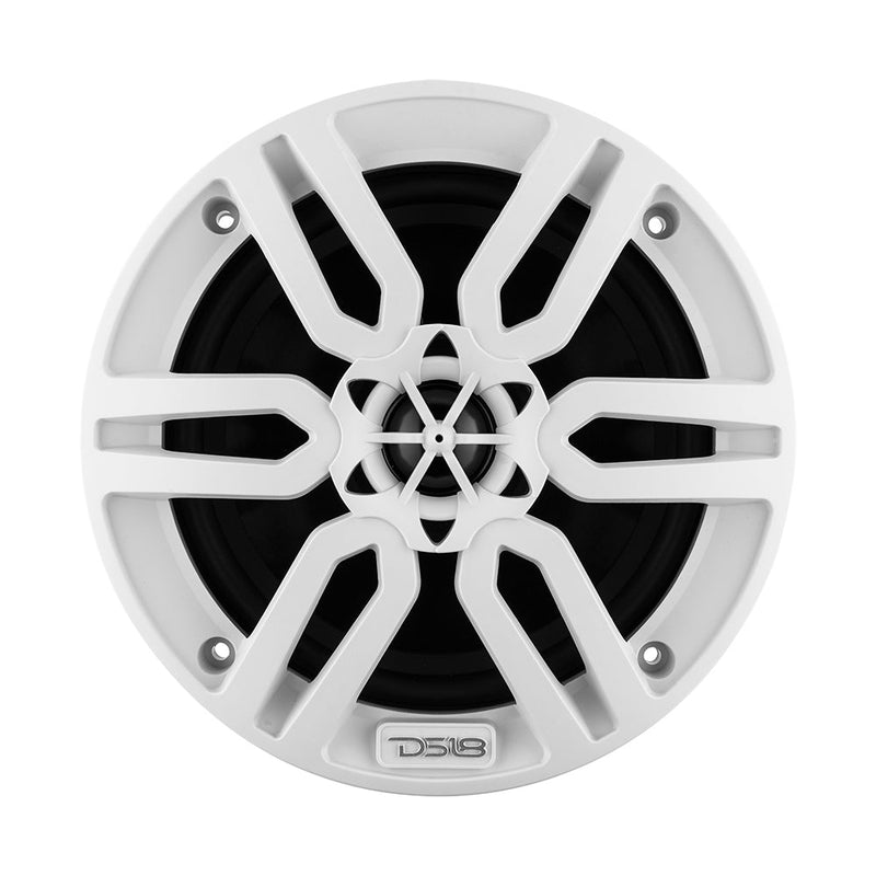 Load image into Gallery viewer, MP 6.5" 2-Way Coaxial Marine Speaker 60 Watts Rms 4-Ohm -White