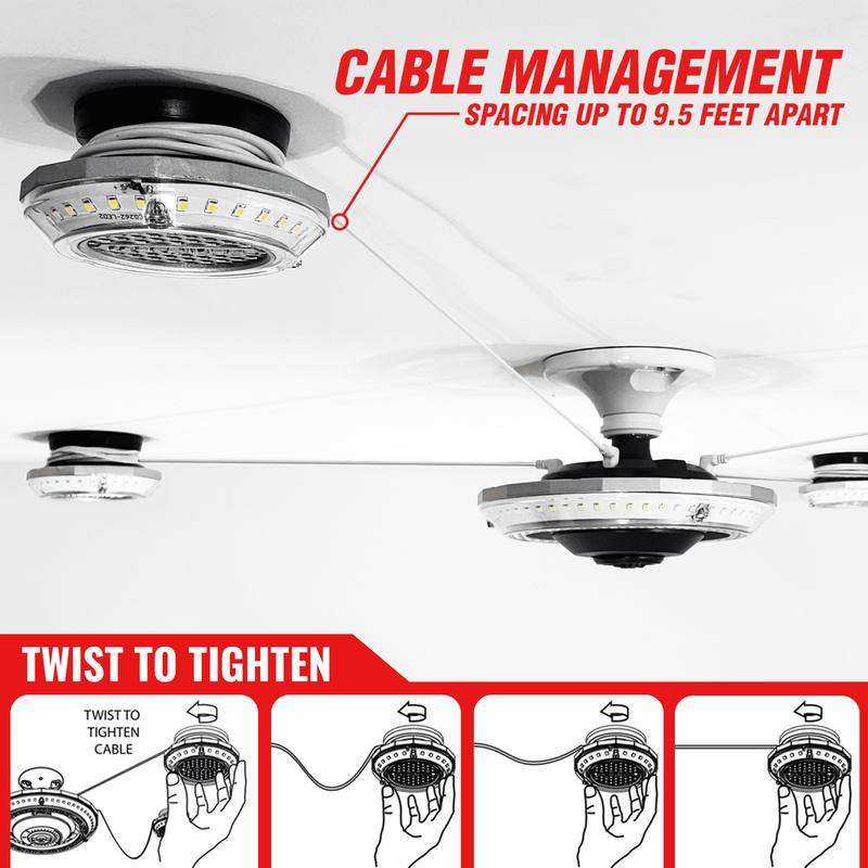 Load image into Gallery viewer, MPI - Multi-Point Illumination Motion Garage Ceiling Light