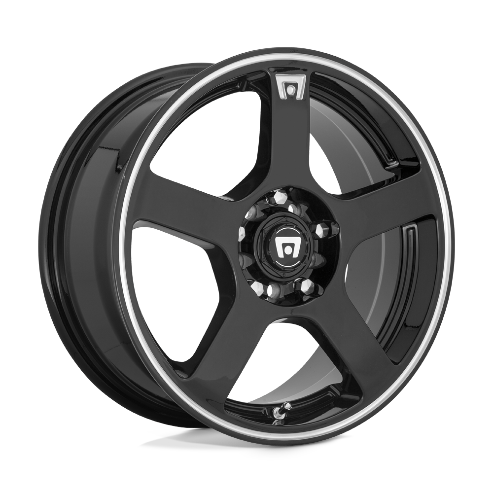 Motegi Mr116 Fs5 Gloss Black Machined Flange