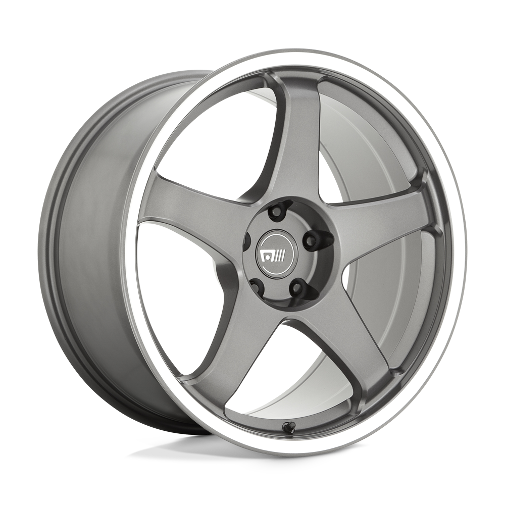 Motegi Mr151 Cs5 Gunmetal With Machined Lip