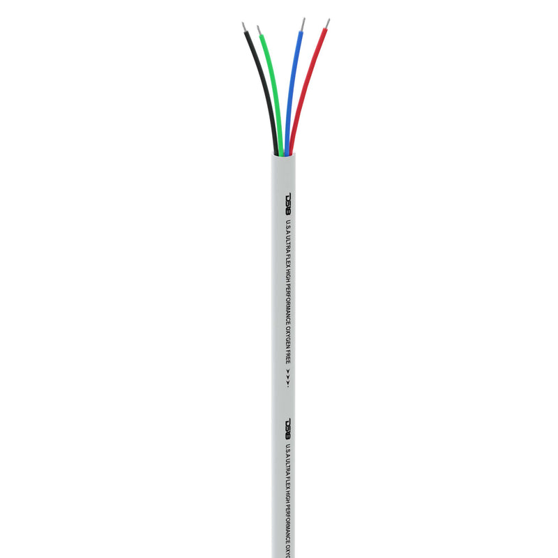Load image into Gallery viewer, 18-GA Marine Tinned 100% Copper OFC LED RGB Wires -100 Feet