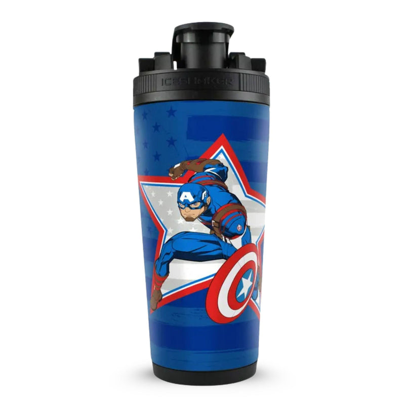 Load image into Gallery viewer, Marvel Captain America's Flag 4D Ice Shaker
