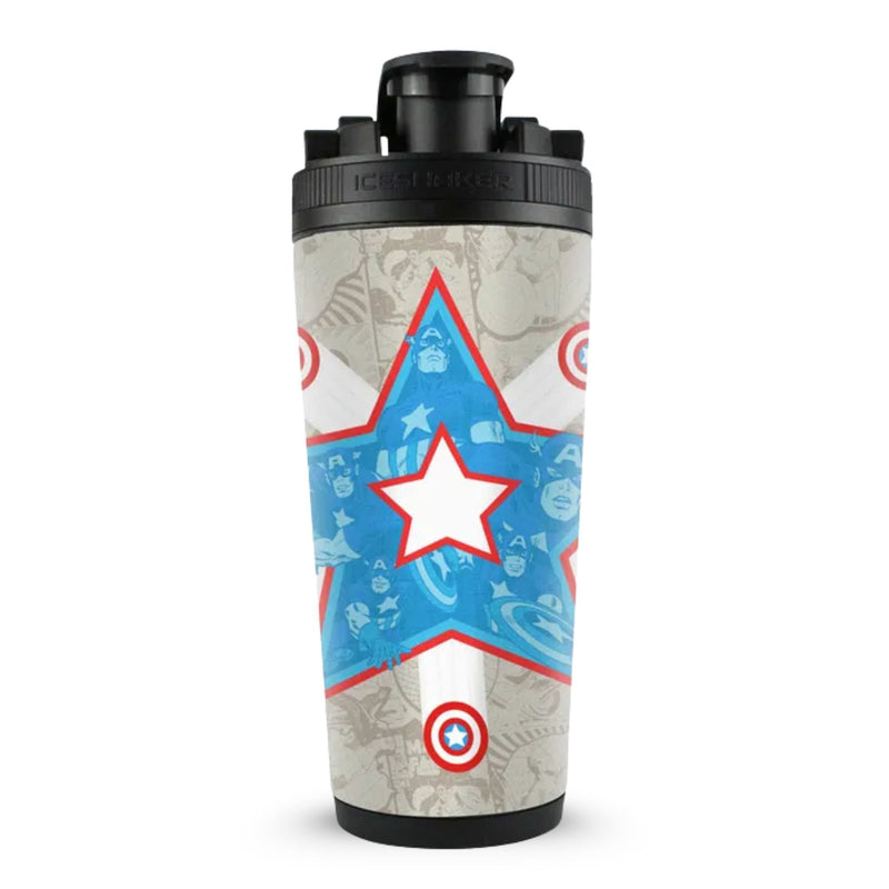 Load image into Gallery viewer, Marvel Retro Captain America 4D Ice Shaker