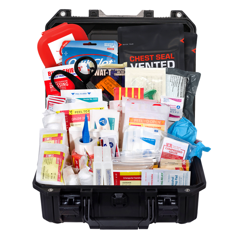 Load image into Gallery viewer, Fully Stocked Marine First Aid Medical Kit in Lightweight Waterproof Case