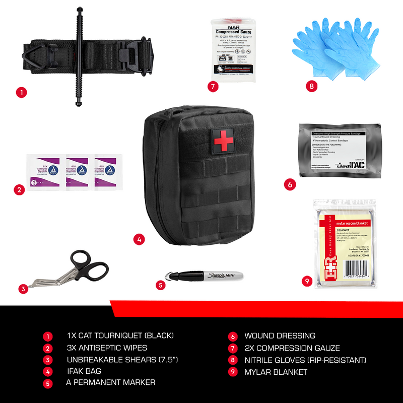 Load image into Gallery viewer, Premium Bleeding Control Pack – Emergency Trauma Kit