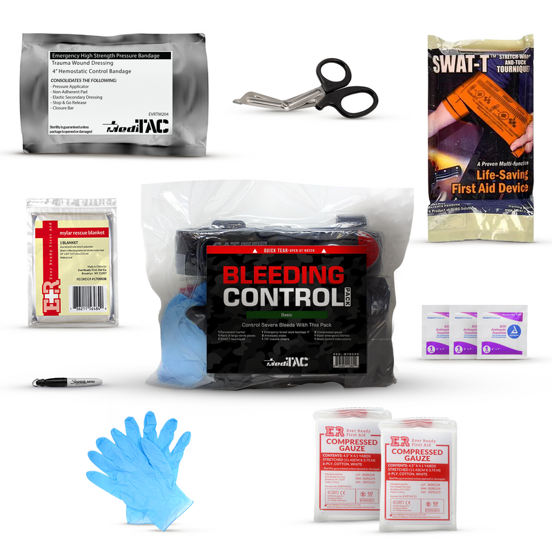 Load image into Gallery viewer, Basic Bleeding Control Kit with SWAT-T Tourniquet