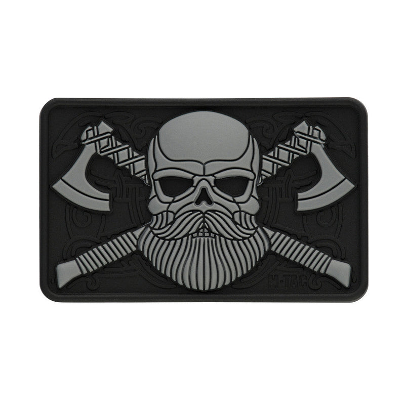 Load image into Gallery viewer, M-Tac Bearded Skull with Axes 3D PVC