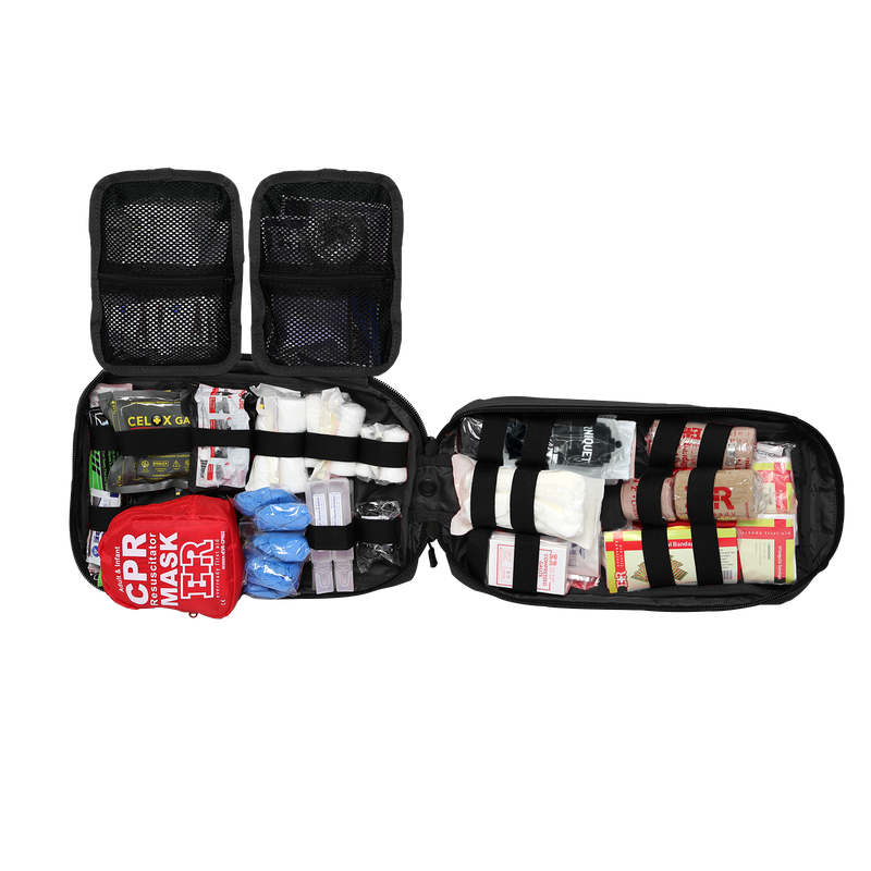 Load image into Gallery viewer, Rip-Away Fully Stocked Tactical Trauma Kit - Chest Seals, Tourniquet, & Bleeding Control