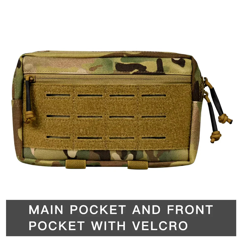 Load image into Gallery viewer, MUCTAC 1000D Tactical Supply Pouch for Plate Carrier Vest – Built to Outlast!