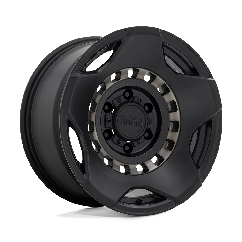 Black Rhino Hard Alloys Muzzle Matte Black W/ Machined Tinted Ring