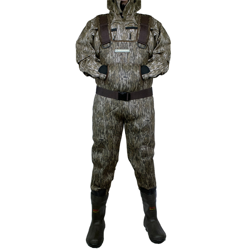 Load image into Gallery viewer, BAYOU 3.5mm Neoprene Camo Chest Wader 600g Boots