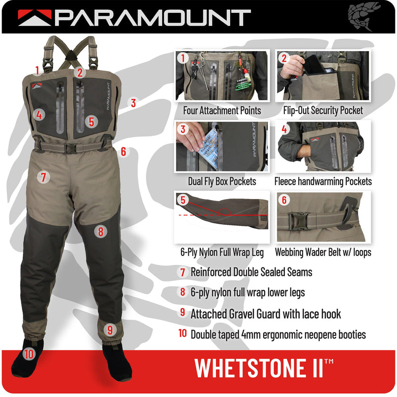 Load image into Gallery viewer, Whetstone II Chest Wader