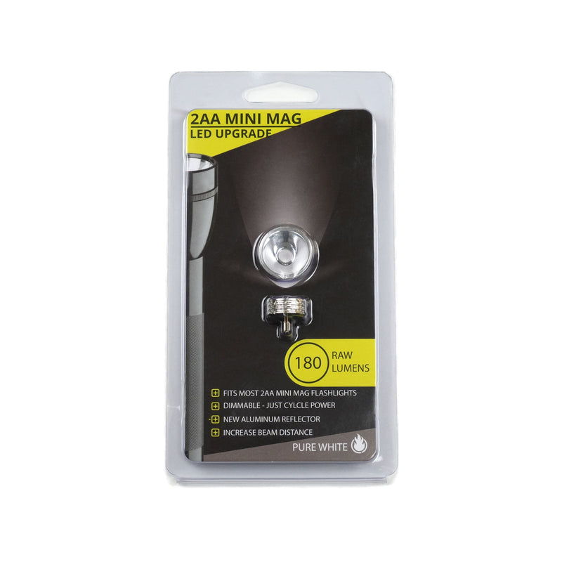 Load image into Gallery viewer, 180 Lumen 2AA Mini Maglight LED Bulb + Reflector
