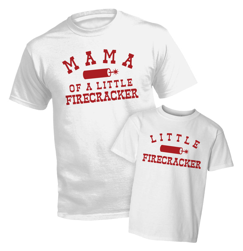 Load image into Gallery viewer, Mama of a Little Firecracker and Little Firecracker