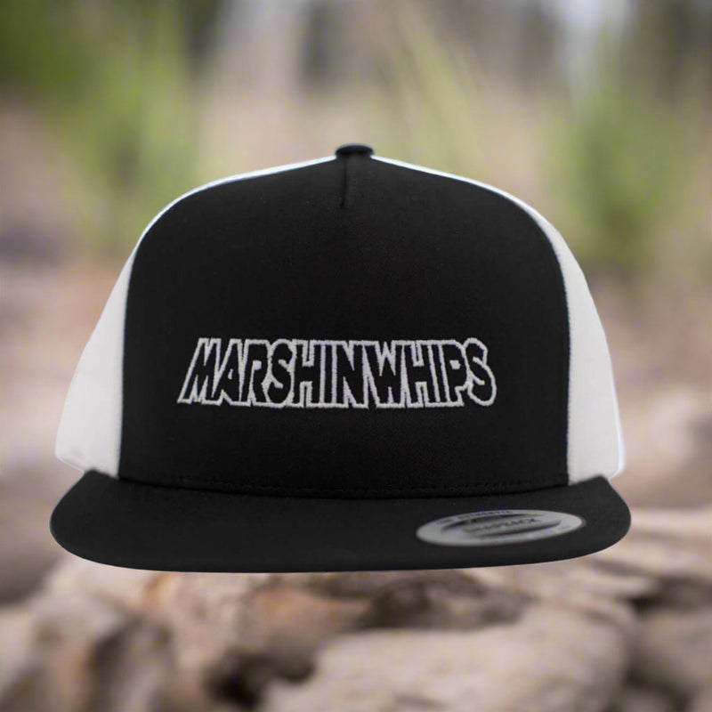 Load image into Gallery viewer, Marshin Whips Signature Flat Bill Snapback Hat | Premium Off-Road Headwear