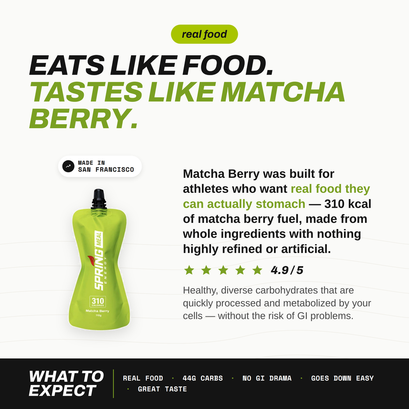 Load image into Gallery viewer, Matcha Berry Endurance Meal With Natural Caffeine (Vegan) 310 Kcal