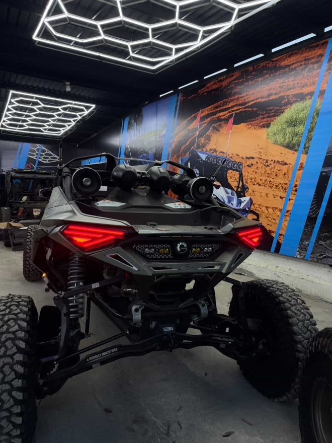 Load image into Gallery viewer, Marshin Whips Billet LED Tail Light Upgrade | Can-Am Maverick R (Mav R)