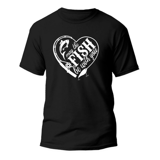 May The Fish Be With You Man T-Shirt