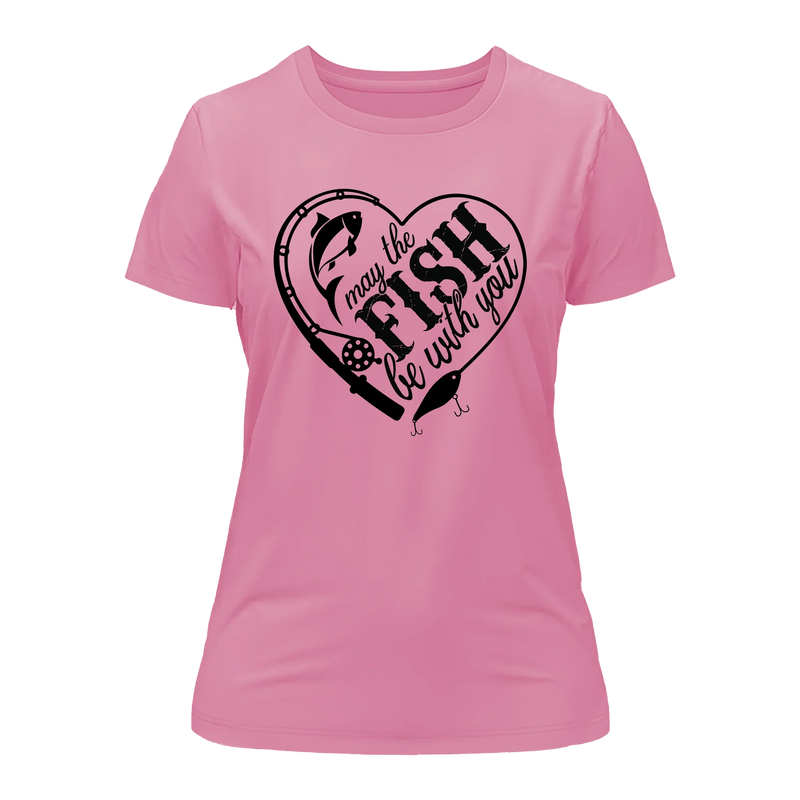 Load image into Gallery viewer, May The Fish Be With You T-Shirt for Women
