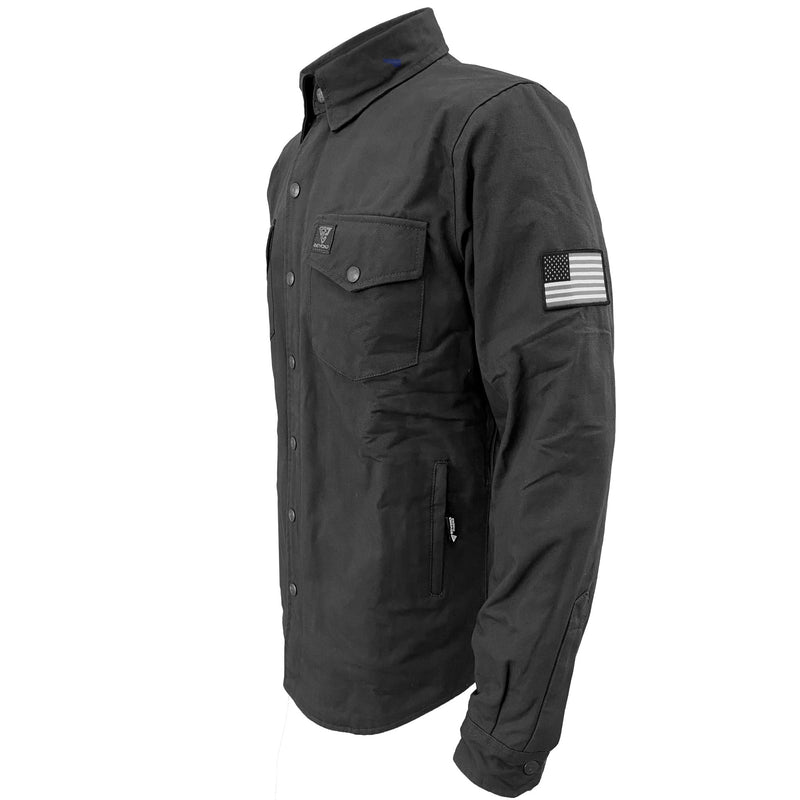 Load image into Gallery viewer, Protective Canvas Jacket for Men - Dark Grey