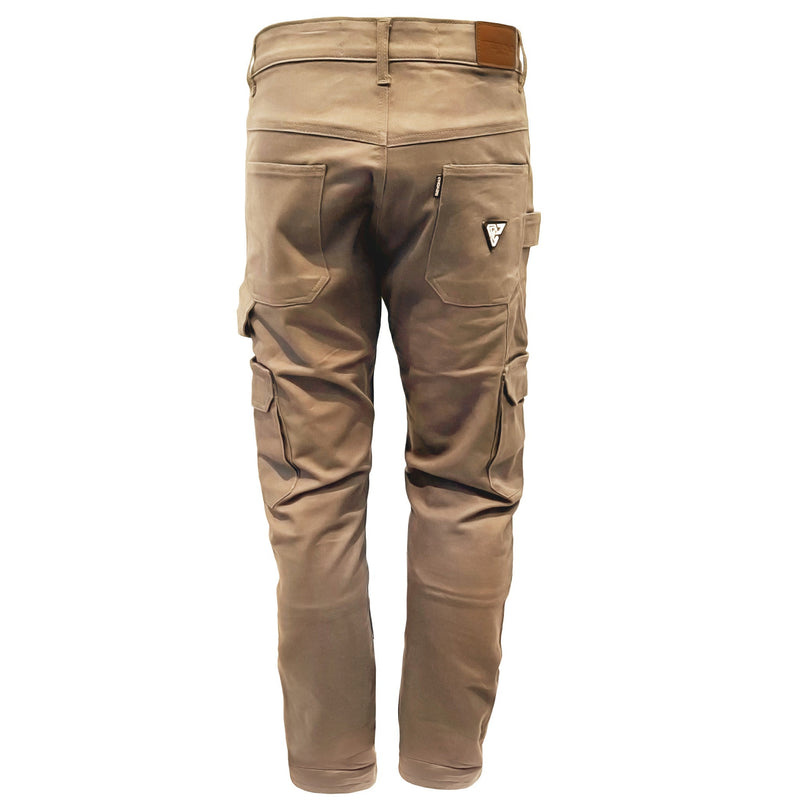 Load image into Gallery viewer, Cargo Pants Relaxed Fit - Khaki Solid