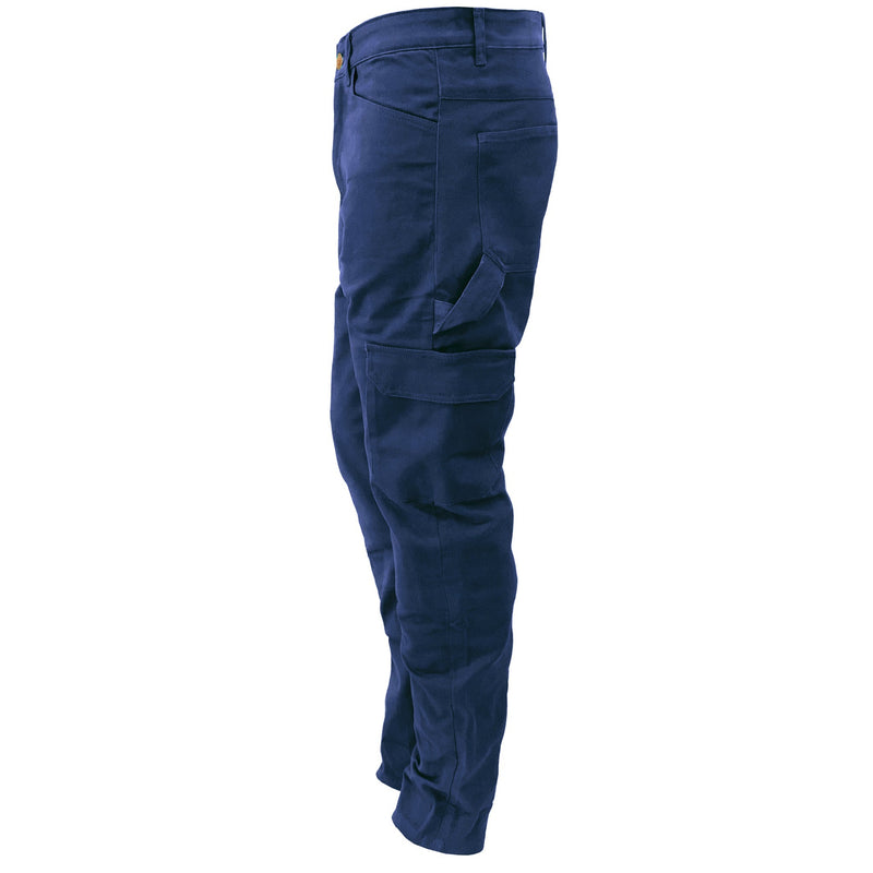 Load image into Gallery viewer, Cargo Pants Straight Fit - Navy Blue