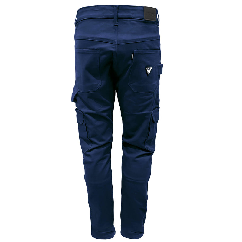 Load image into Gallery viewer, Cargo Pants Straight Fit - Navy Blue