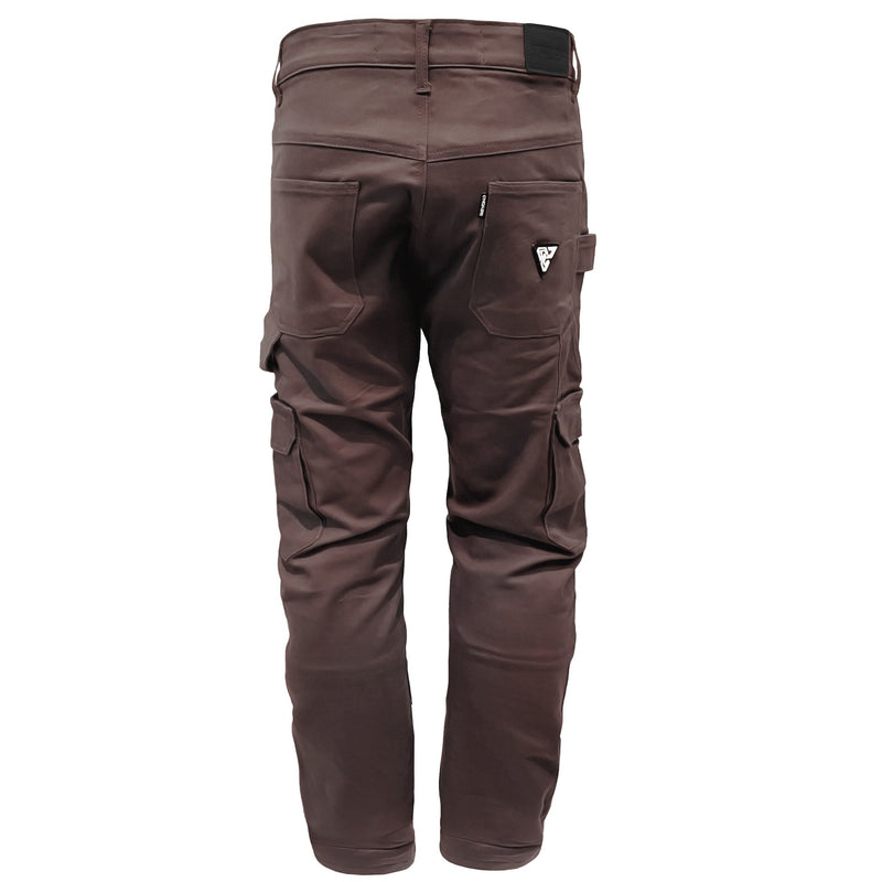Load image into Gallery viewer, Cargo Pants Loose Fit (Extra Wide) - Dark Coffee