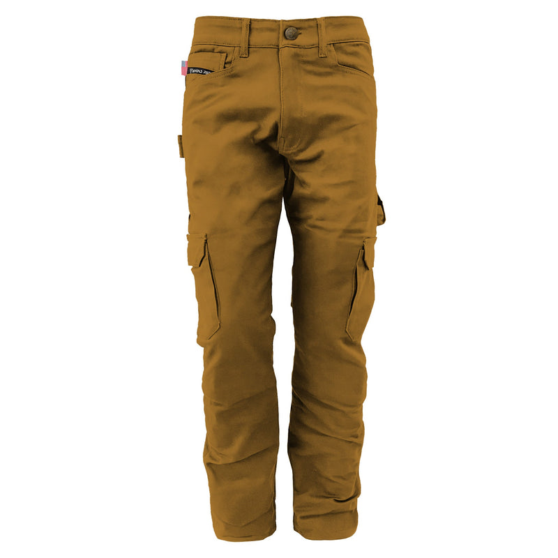Load image into Gallery viewer, Cargo Pants Loose Fit (Extra Wide) - Light Brown Solid