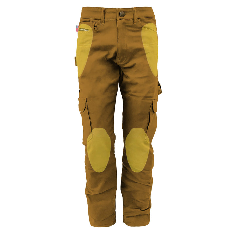 Load image into Gallery viewer, Cargo Pants Loose Fit (Extra Wide) - Light Brown Solid