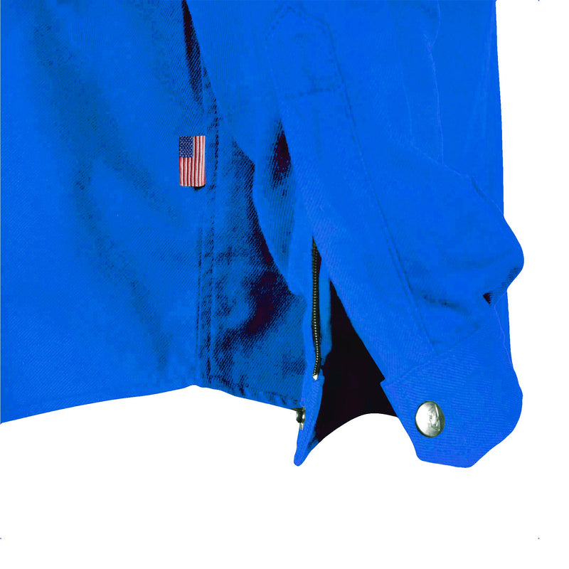 Load image into Gallery viewer, Protective Flannel Shirt - Blue Solid
