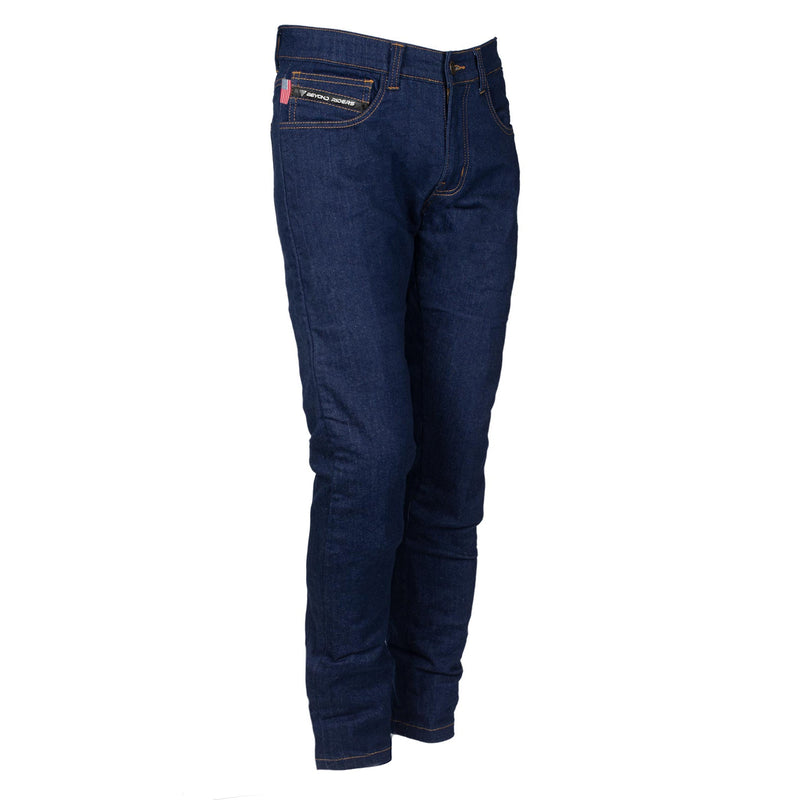 Load image into Gallery viewer, Relaxed Fit Protective Denim Pants (Jeans) - Blue