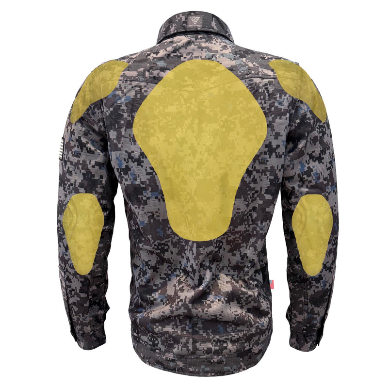Load image into Gallery viewer, Summer Mesh Protective Camouflage Shirt "Devil Six"