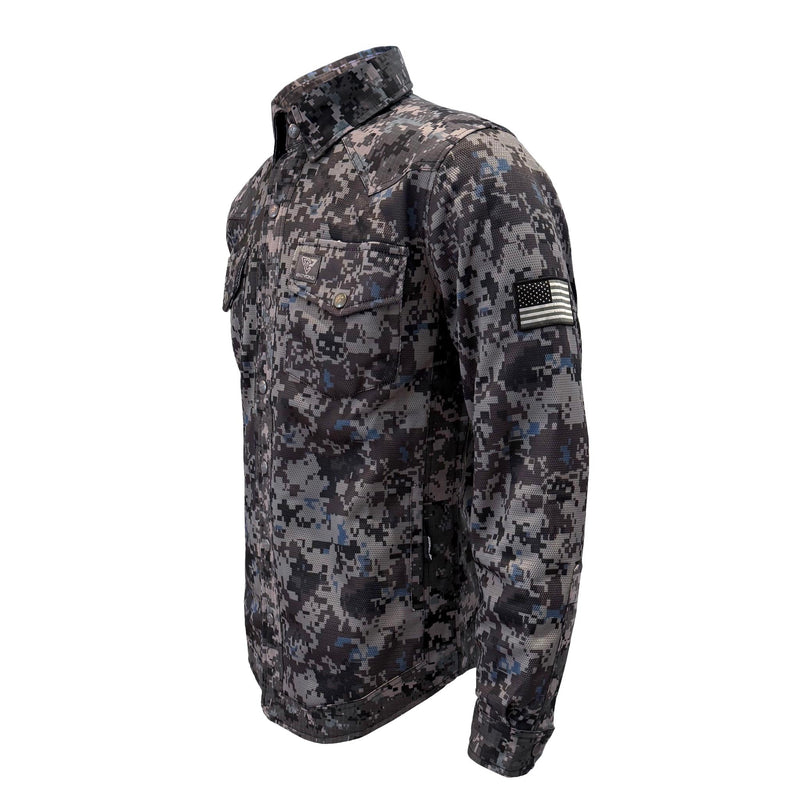 Load image into Gallery viewer, Summer Mesh Protective Camouflage Shirt "Devil Six"