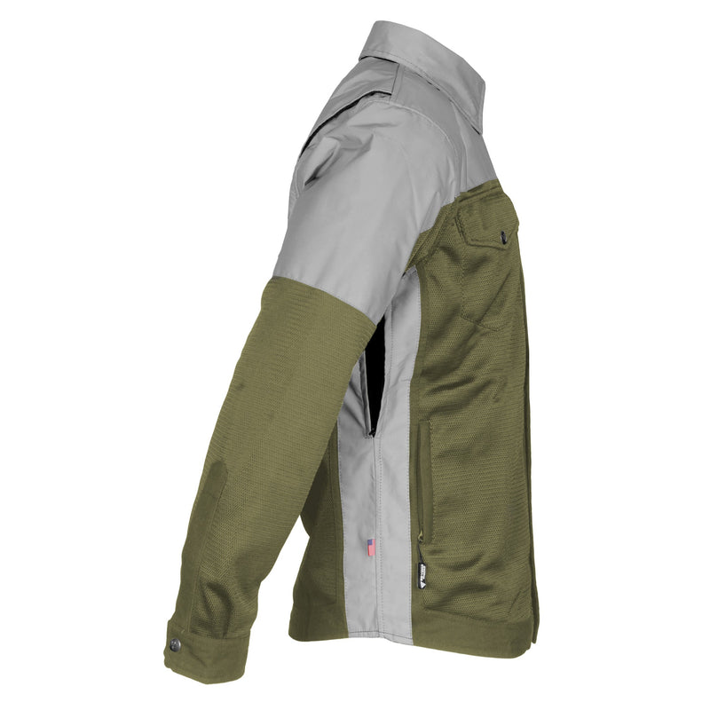 Load image into Gallery viewer, Summer Mesh Reflective Shirt Army Green Eclipse