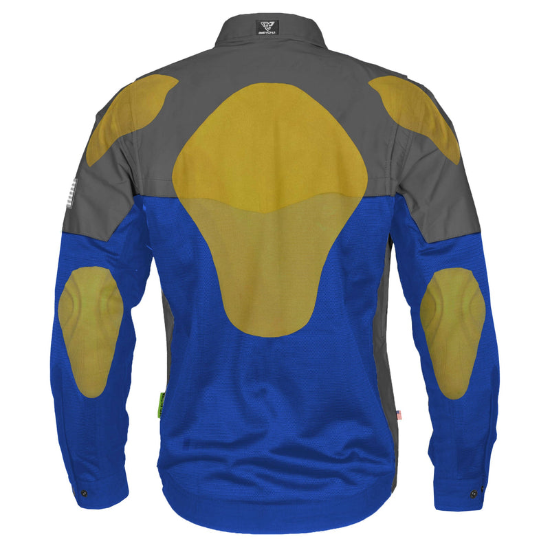Load image into Gallery viewer, Summer Mesh Reflective Shirt Blue Nebula