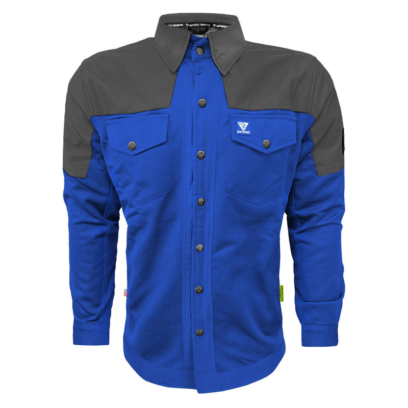 Load image into Gallery viewer, Summer Mesh Reflective Shirt Blue Nebula