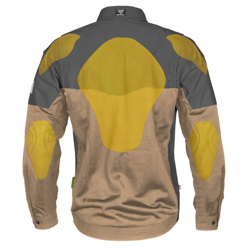 Load image into Gallery viewer, Summer Mesh Reflective Shirt Camel Nebula