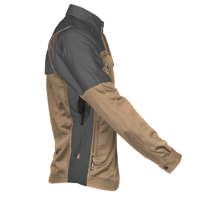 Load image into Gallery viewer, Summer Mesh Reflective Shirt Camel Nebula