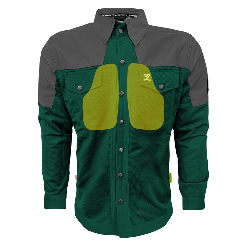 Load image into Gallery viewer, Summer Mesh Reflective Shirt Dark Green Nebula