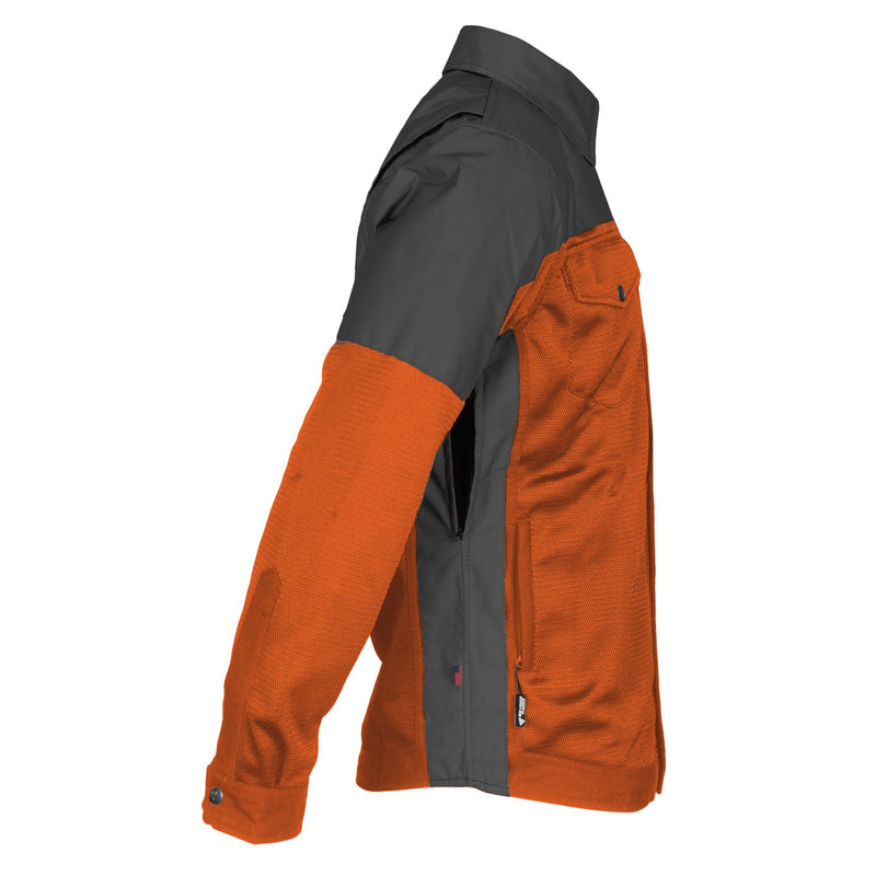 Load image into Gallery viewer, Summer Mesh Reflective Shirt Orange Nebula