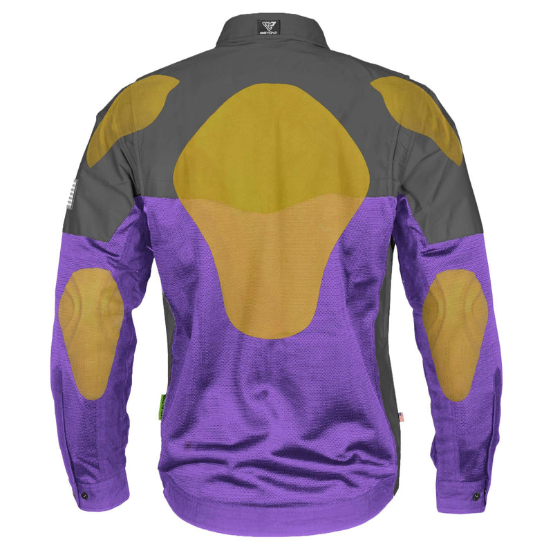 Load image into Gallery viewer, Summer Mesh Reflective Shirt Purple Nebula