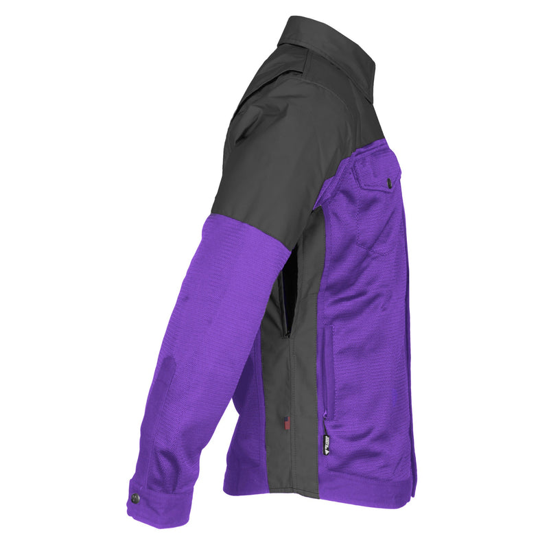Load image into Gallery viewer, Summer Mesh Reflective Shirt Purple Nebula