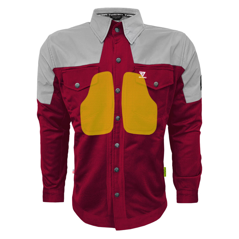 Load image into Gallery viewer, Summer Mesh Reflective Shirt Red Maroon Eclipse