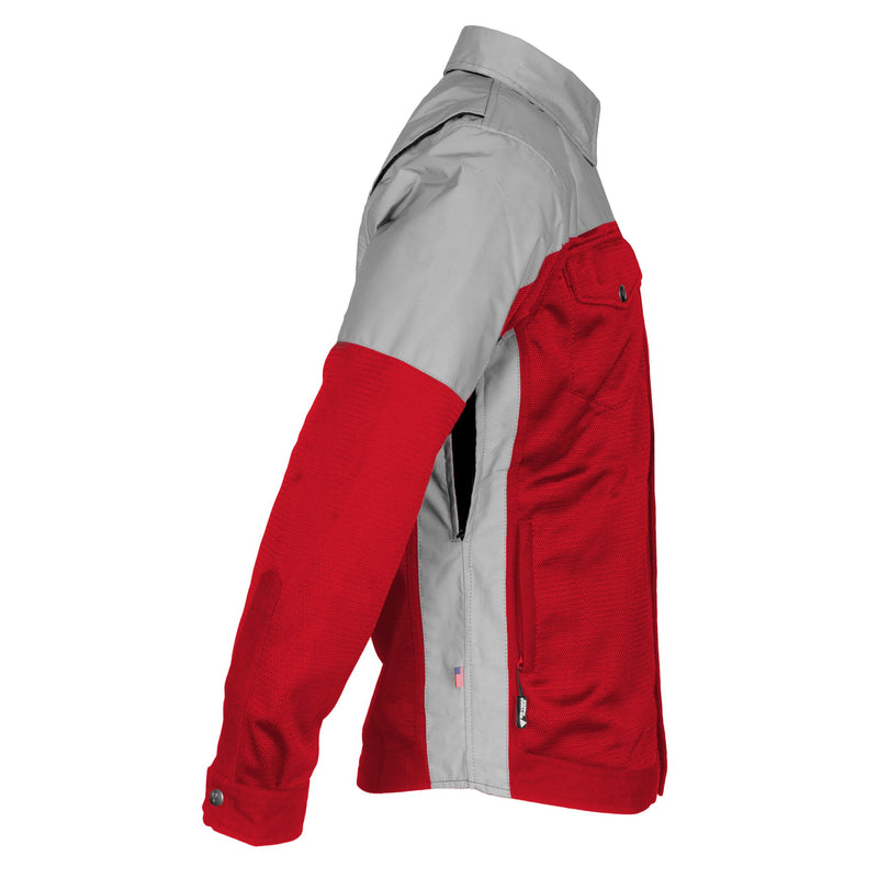 Load image into Gallery viewer, Summer Mesh Reflective Shirt Red Eclipse
