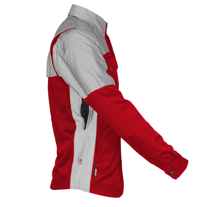 Load image into Gallery viewer, Summer Mesh Reflective Shirt Red Eclipse