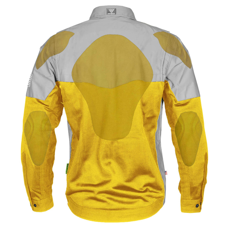 Load image into Gallery viewer, Summer Mesh Reflective Shirt Yellow Eclipse